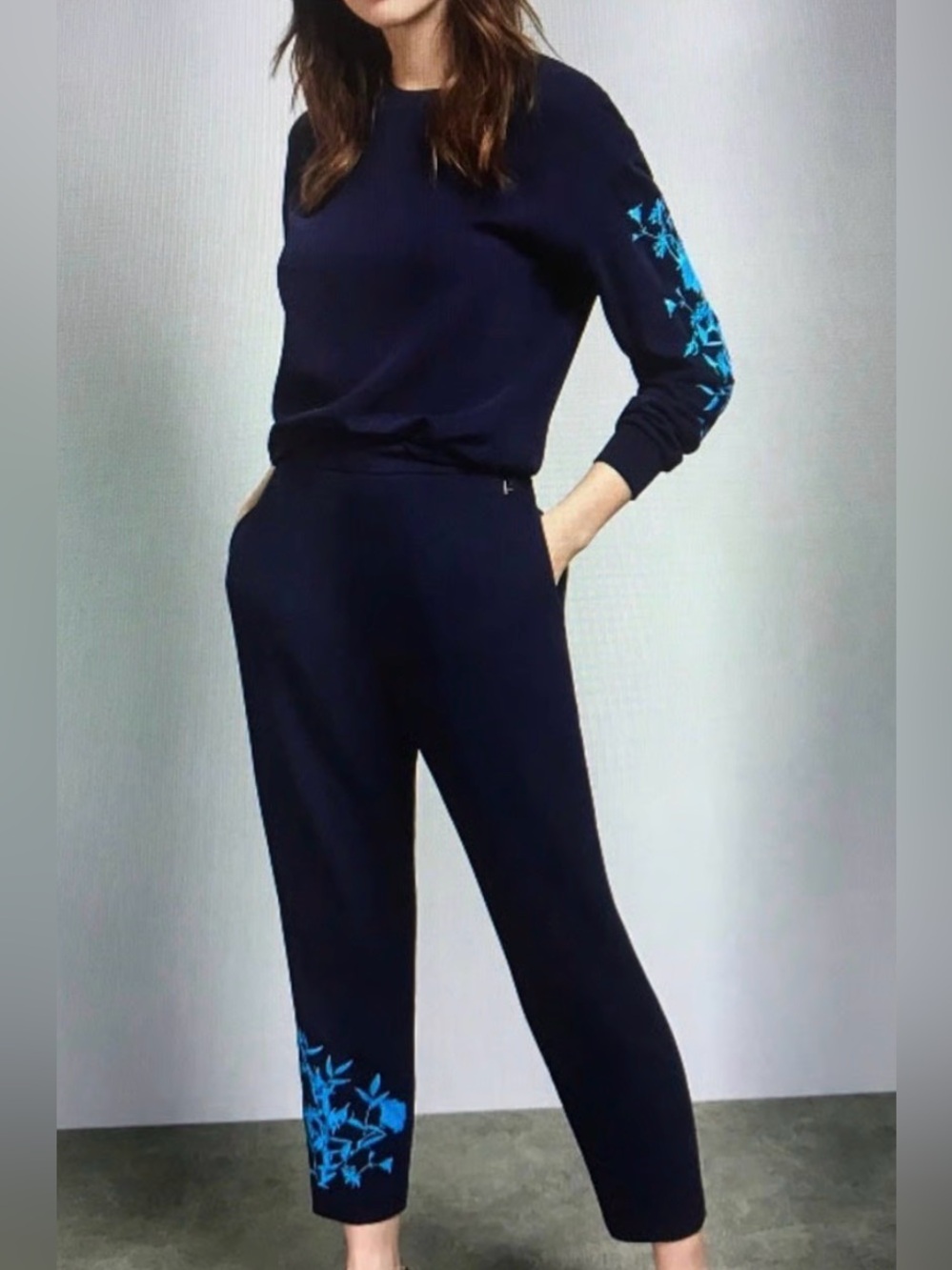 Ted Baker Navy Blue pants